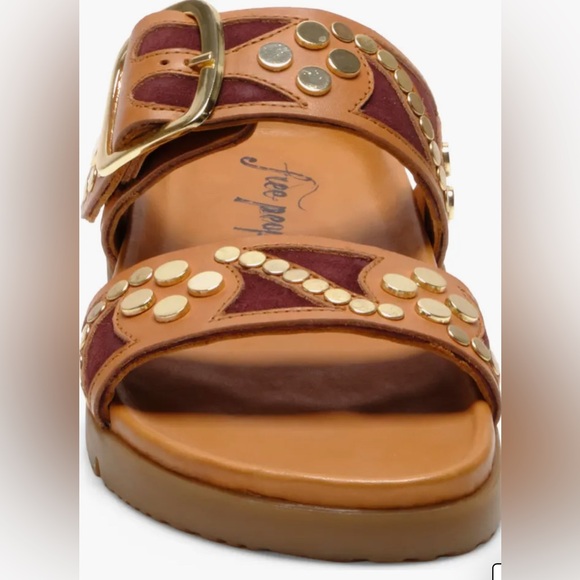 Free People Revelry Studded Slide Sandal, Sz 8.5 NIB - Picture 5 of 10